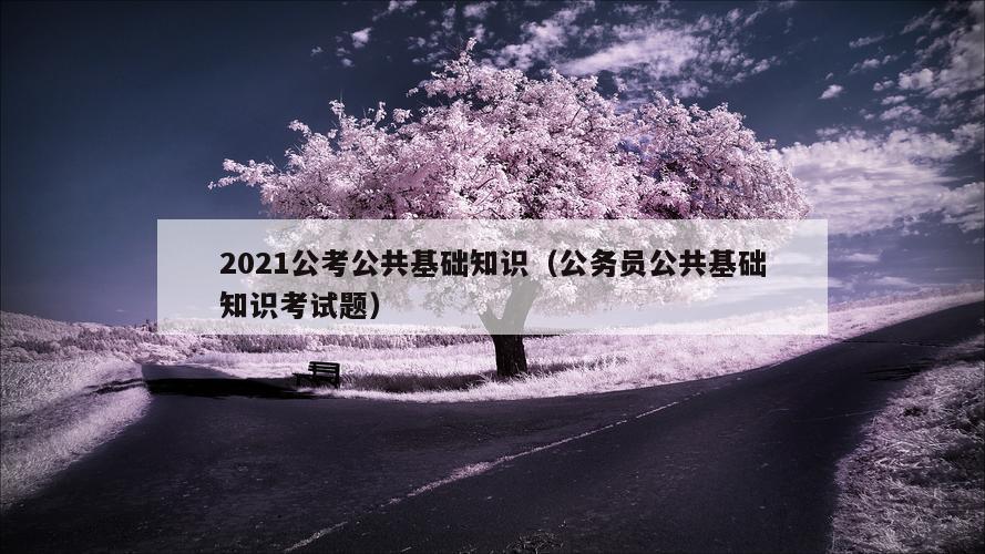 2021公考公共基础知识（公务员公共基础知识考试题）